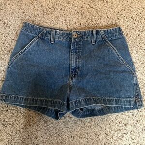 Hydraulic vintage Women's Denim Shorts - Dark Blue